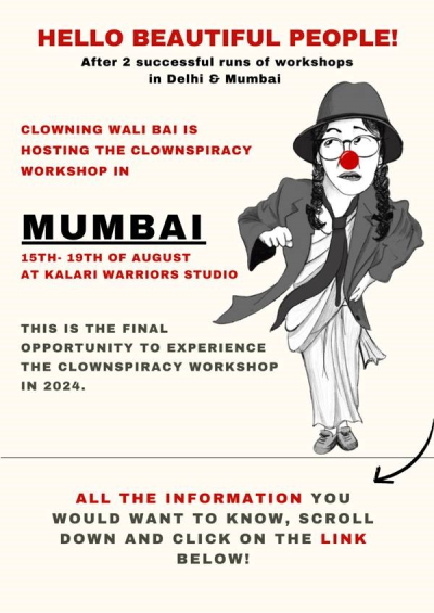 Clownspiracy: A Workshop On Clowning By Embracing All Your Yous